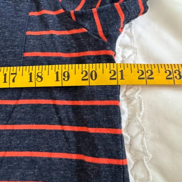 J Crew Mens Slim Fit XL Striped Pocket Tee - Picture 3 of 5